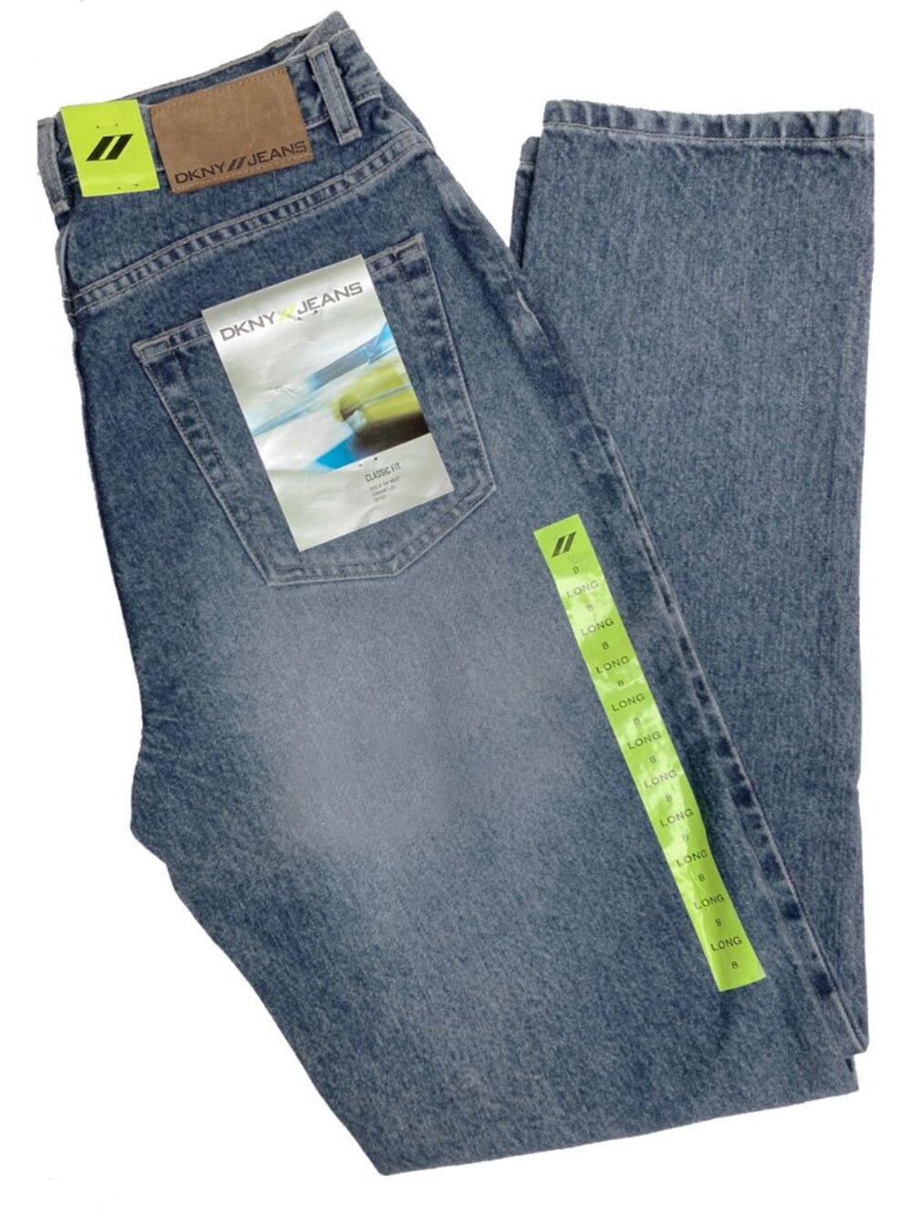 NEW Vintage Donna Karan DKNY Jeans!  Classic Fit  Straight Leg  Medium Wash